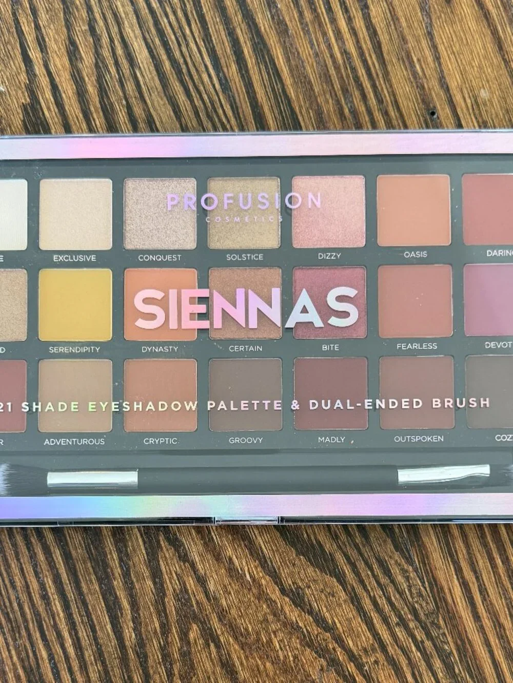 Profusion Cosmetics Siennas 21 Shade Eyeshadow Palette